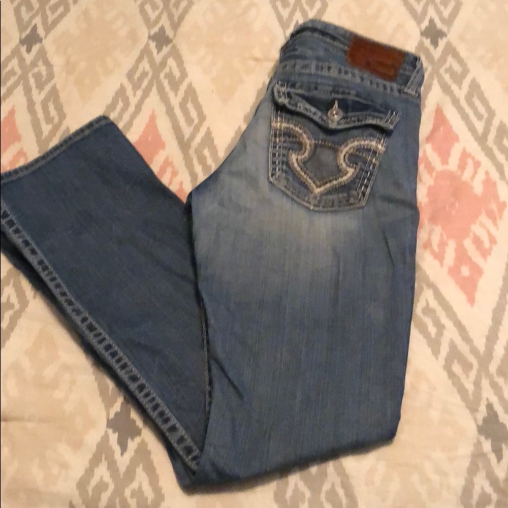 Big star sweet boot ultra low rise jeans